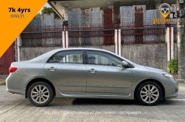 Silver Toyota Altis 2009 for sale in Manila