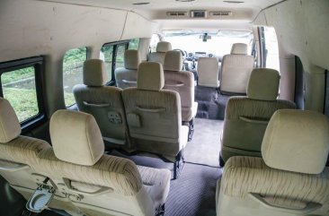 White Nissan Nv350 urvan 2017 for sale in Quezon City