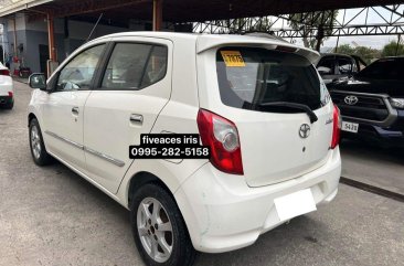 White Toyota Wigo 2015 for sale in Mandaue