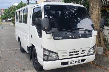 Sell White 2014 Isuzu Nhr in Quezon City