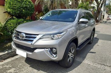 Sell Silver 2018 Toyota Fortuner in Quezon City