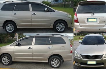 White Toyota Innova 2012 for sale in Muntinlupa