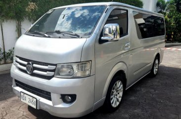 Selling Silver Foton View transvan 2018 in Quezon City