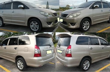 White Toyota Innova 2012 for sale in Muntinlupa