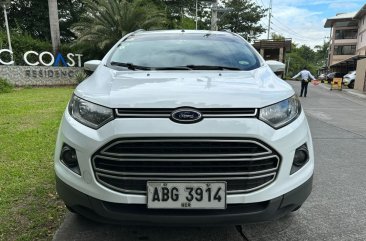 White Ford Ecosport 2015 for sale in Las Piñas