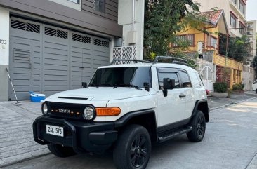 Maroon Toyota Fj Cruiser 2009 for sale in Quezon City