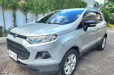 Silver Ford Ecosport 2017 for sale in Automatic