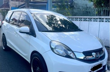 White Honda Mobilio 2015 for sale in Marikina