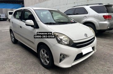 White Toyota Wigo 2015 for sale in Mandaue