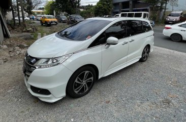 White Honda Odyssey 2016 for sale in Quezon City