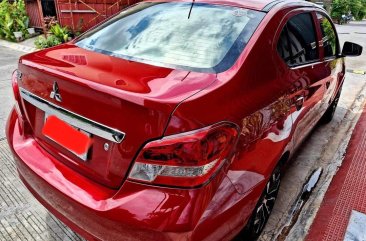 White Mitsubishi Mirage 2018 for sale in Automatic