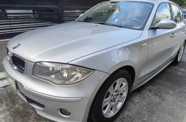 Selling White Bmw 120I 2005 in Quezon City