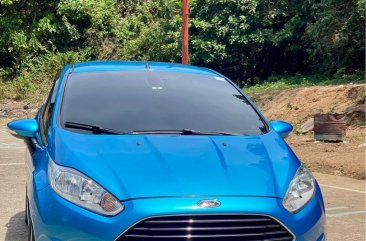 Silver Ford Fiesta 2014 for sale in Automatic