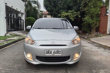 White Mitsubishi Mirage 2015 for sale in Parañaque