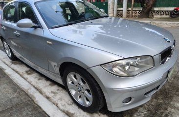 Selling White Bmw 120I 2005 in Quezon City