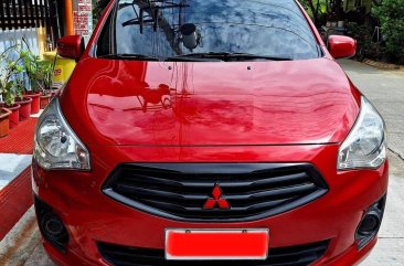 White Mitsubishi Mirage 2018 for sale in Automatic