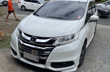 White Honda Odyssey 2016 for sale in Quezon City