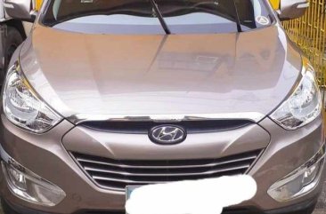 Silver Hyundai Tucson 2012 for sale in Manual