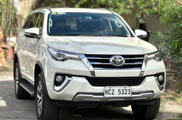 White Toyota Fortuner 2016 for sale in Automatic