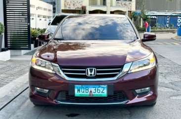 White Honda Accord 2013 for sale in Pasig