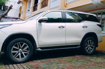 Pearl White Toyota Fortuner 2017 for sale in Imus
