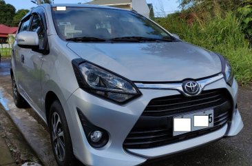 White Toyota Wigo 2018 for sale in 