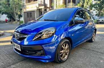 Sell White 2015 Honda Brio in Quezon City