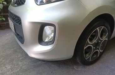 White Kia Picanto 2017 for sale in Caloocan