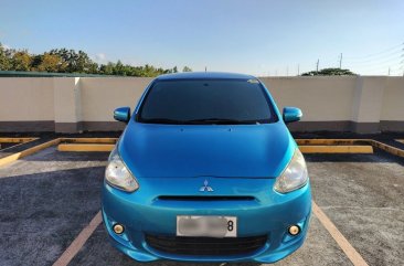 White Mitsubishi Mirage 2015 for sale in Automatic