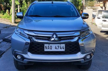 Silver Mitsubishi Montero 2017 for sale in Manual