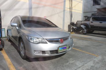 White Honda Civic 2008 for sale in Quezon City