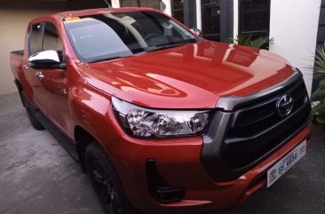 Orange Toyota Hilux 2022 for sale in Manual