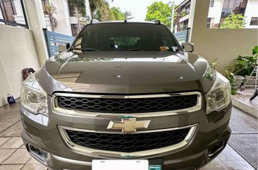 White Chevrolet Trailblazer 2013 for sale in Quezon City