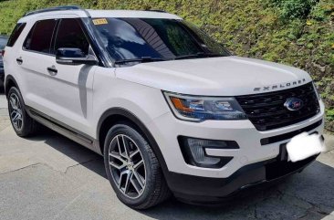 Sell White 2017 Ford Explorer in Pasig