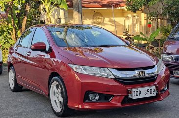 Red Honda City 2017 Sedan at 41000 for sale in Manila