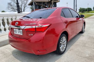 Selling Red Toyota Corolla altis 2017 Sedan in Manila