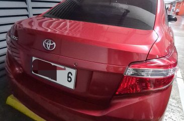 Red Toyota Vios 2014 Sedan at 41000 for sale