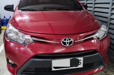 Red Toyota Vios 2014 Sedan at 41000 for sale