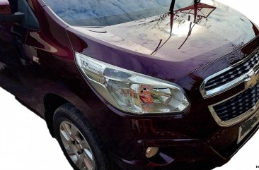 Selling Purple Chevrolet Spin 2015 SUV / MPV at Automatic  at 83000 in Candelaria