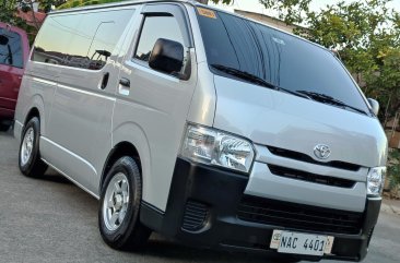 Silver Toyota Hiace 2017 Van for sale in Manila