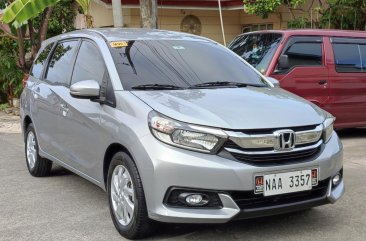 Selling Silver Honda Mobilio 2017 SUV / MPV in Manila