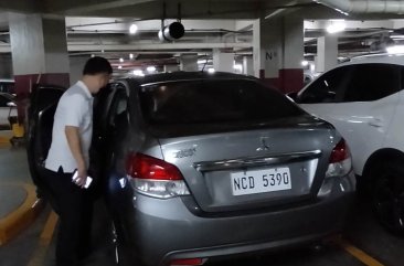 Sell Grey 2017 Mitsubishi Mirage g4 Sedan at 67000 in Antipolo