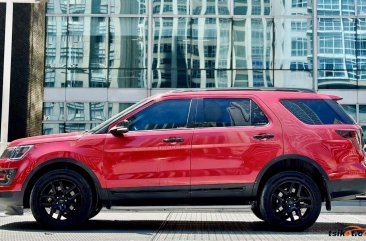 Selling Red Ford Explorer 2017 SUV / MPV at Automatic  at 51000 in Manila