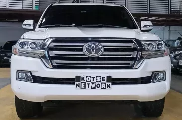 2014 Toyota Land Cruiser Premium 4.5 4x4 White Pearl AT in Quezon City, Metro Manila