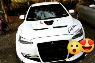 White Mitsubishi Lancer ex 2018 Sedan for sale in Bacoor