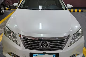 2012 Toyota Camry 2.5 V White Pearl in San Juan, Metro Manila