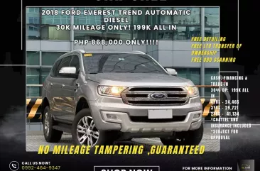 2018 Ford Everest  Trend 2.2L 4x2 AT in Makati, Metro Manila