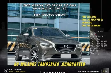 2018 Mazda CX-3 Sport 2.0 AT in Makati, Metro Manila