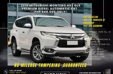 2016 Mitsubishi Montero in Makati, Metro Manila