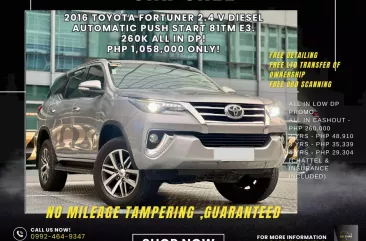 2016 Toyota Fortuner in Makati, Metro Manila